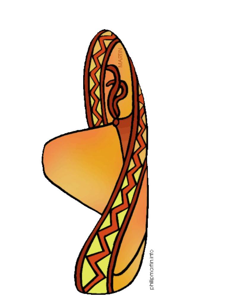 791x1024 Free Mexican Sombrero Clipart Man