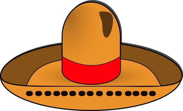600x365 Sombrero Clip Art Free Vector In Open Office Drawing Svg ( Svg