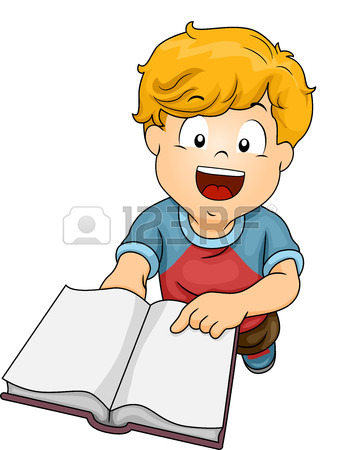 340x450 Illustration Of A Little Boy Asking Someone To Color A Book