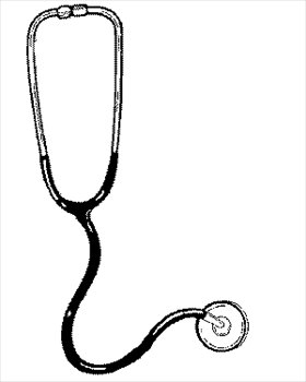 280x350 Free Stethoscope Clipart