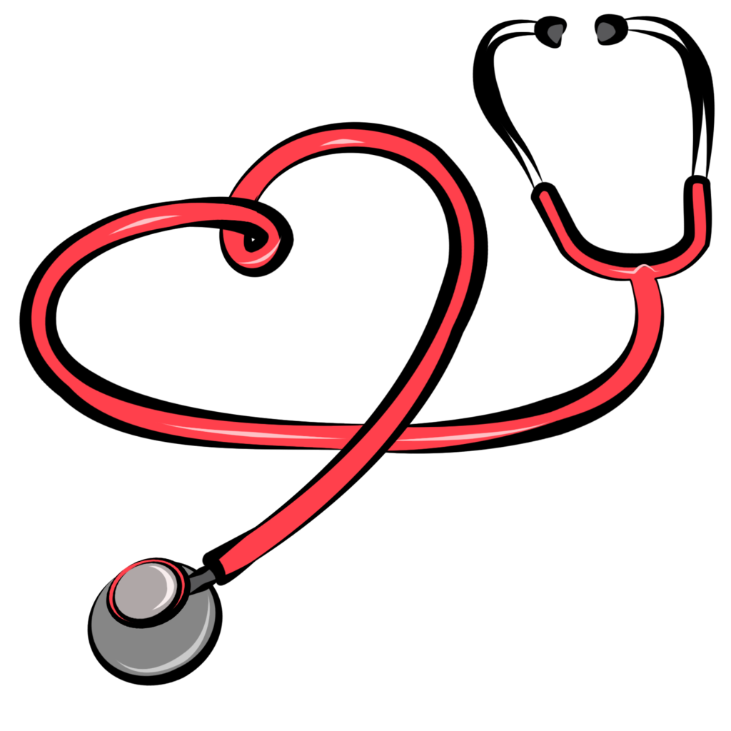 1024x1024 Heart With Stethoscope Clipart Kid