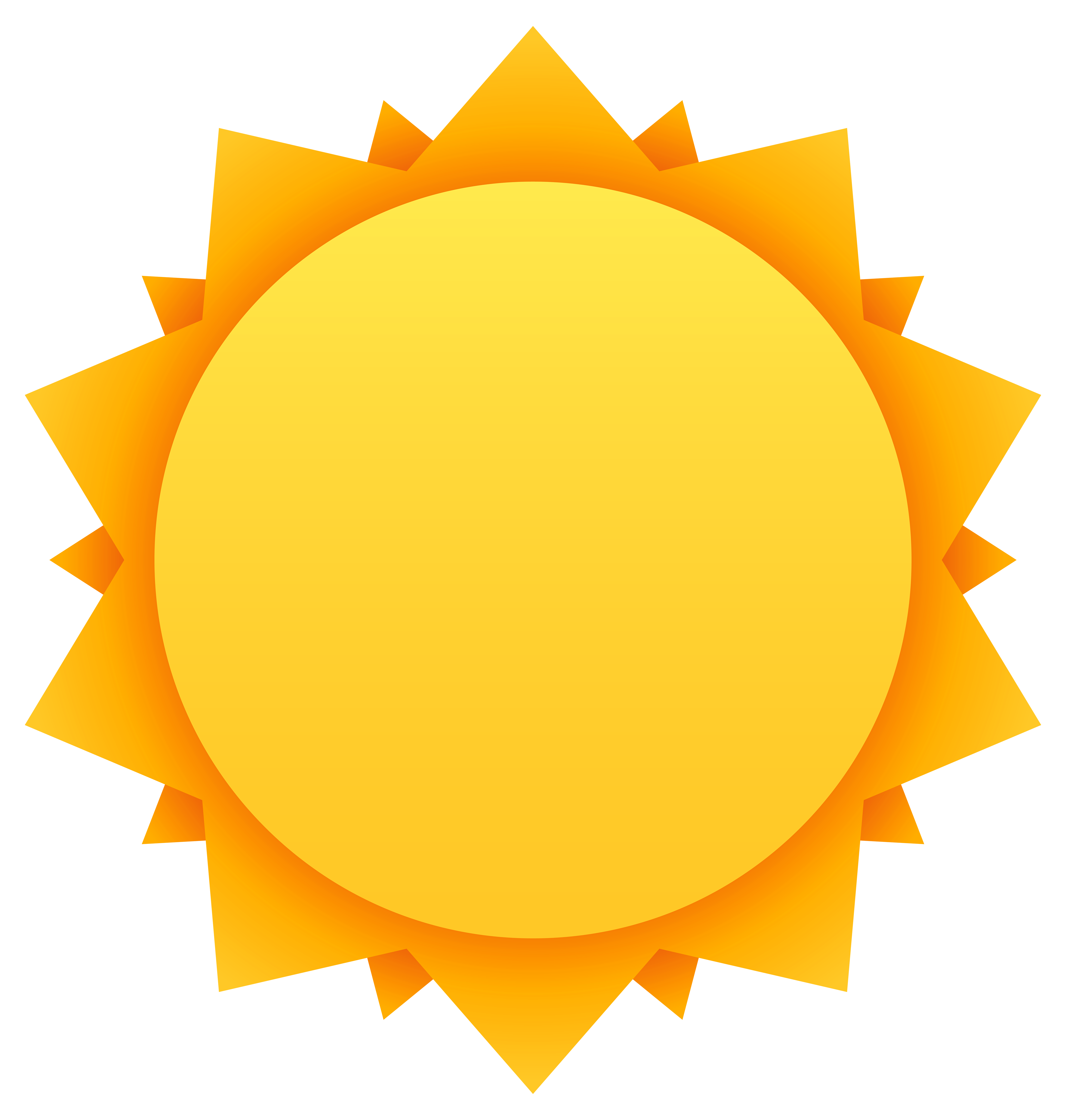 5244x5512 Sun Clipart Circle