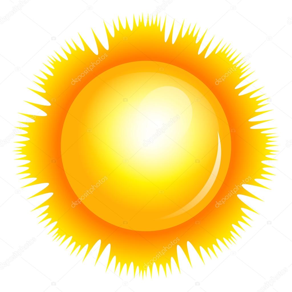 1024x1024 Vector Illustration Of Sun Stock Vector Yuliaglam