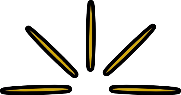 600x316 Sun Rays Clip Art Free Vector In Open Office Drawing Svg ( Svg