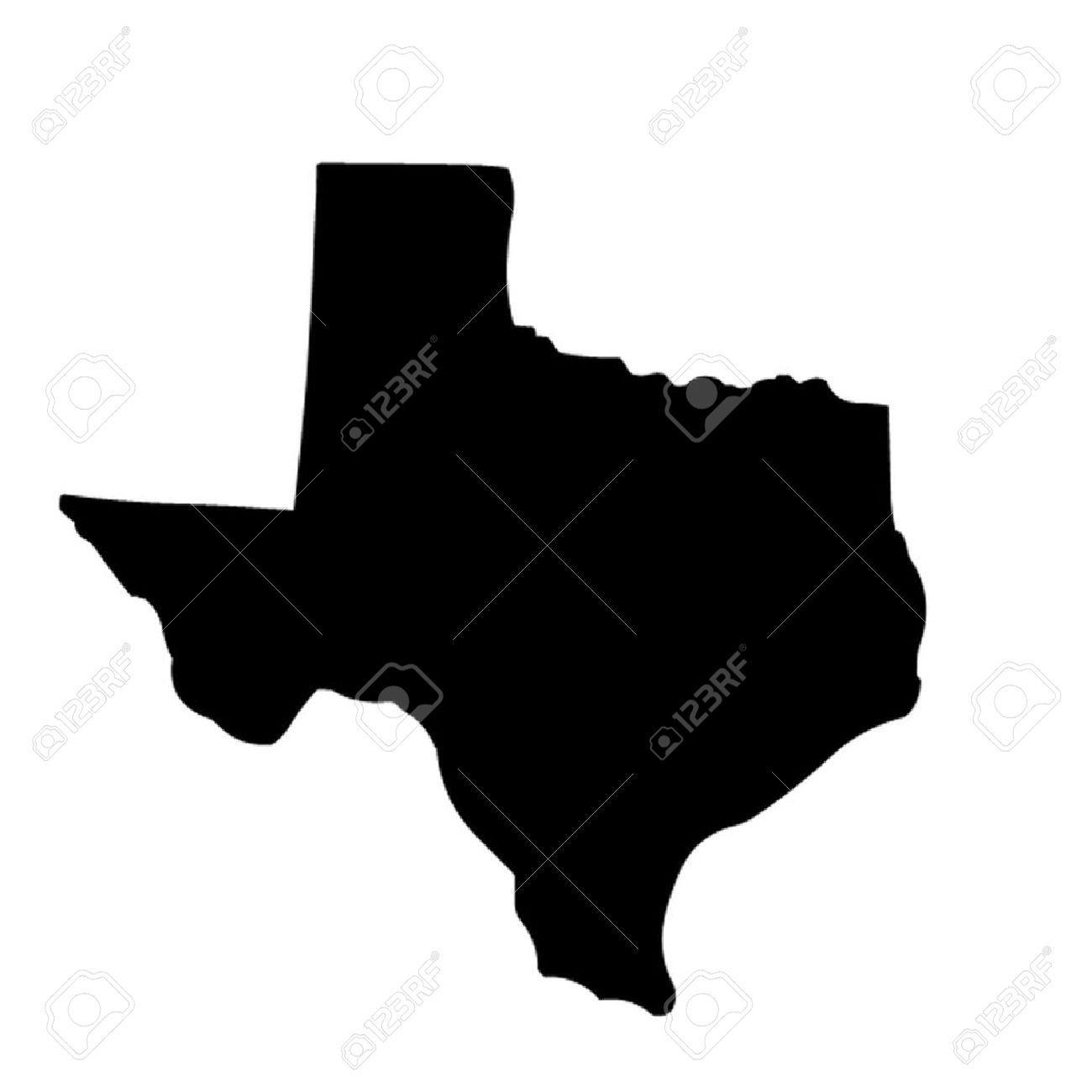 1300x1300 State Of Texas Clipart