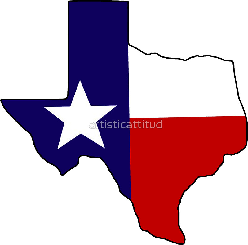 800x790 Texas Flag State Outline Stickers By Artisticattitud Redbubble