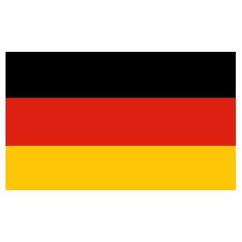 350x350 West German Flag, 3'X5' Germany State Ensign Garden