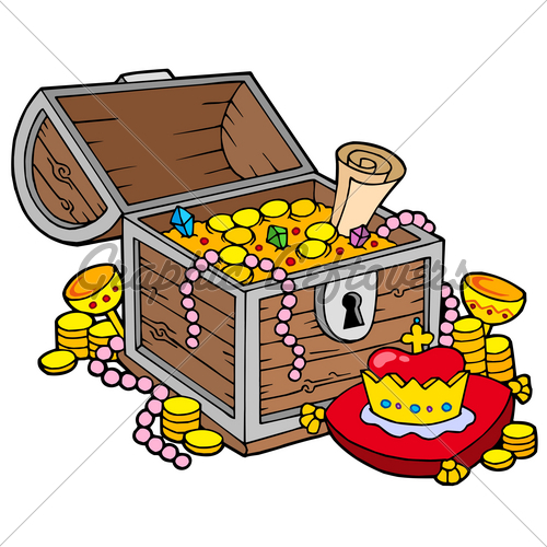 500x500 Graphics For Pirate Treasure Chest Graphics