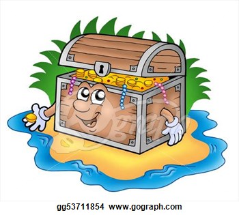 350x315 Chest Clipart Treasure Island