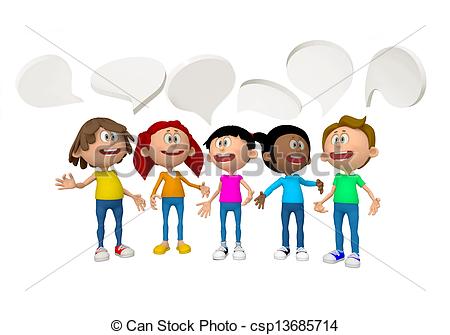 450x335 Free Clipart Of People Talking