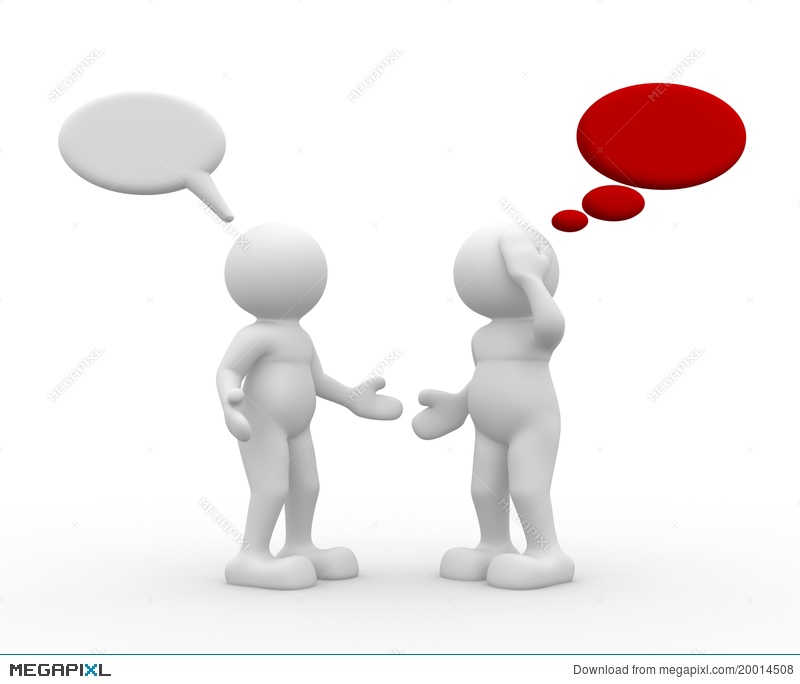 Picture Of Two People Talking | Free download on ClipArtMag