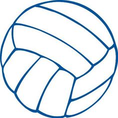 236x236 Blue Clipart Volleyball