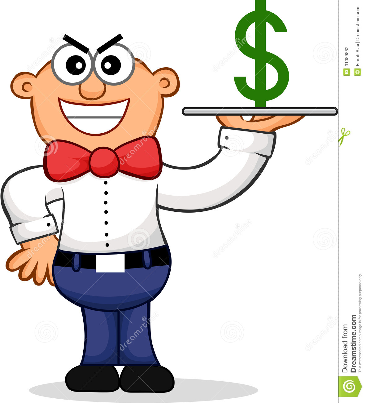 1182x1300 Cartoon Clipart Waiter