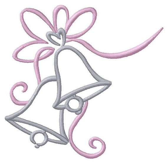 570x556 Bells Border Clipart