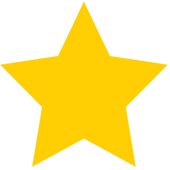 700x700 Yellow Star Clipart