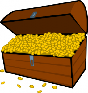 285x300 Treasure Chest Clip Art Download