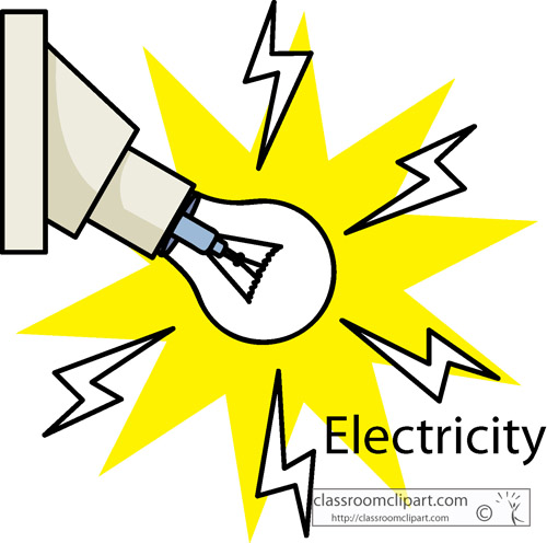 500x496 Electricity Clipart Simple