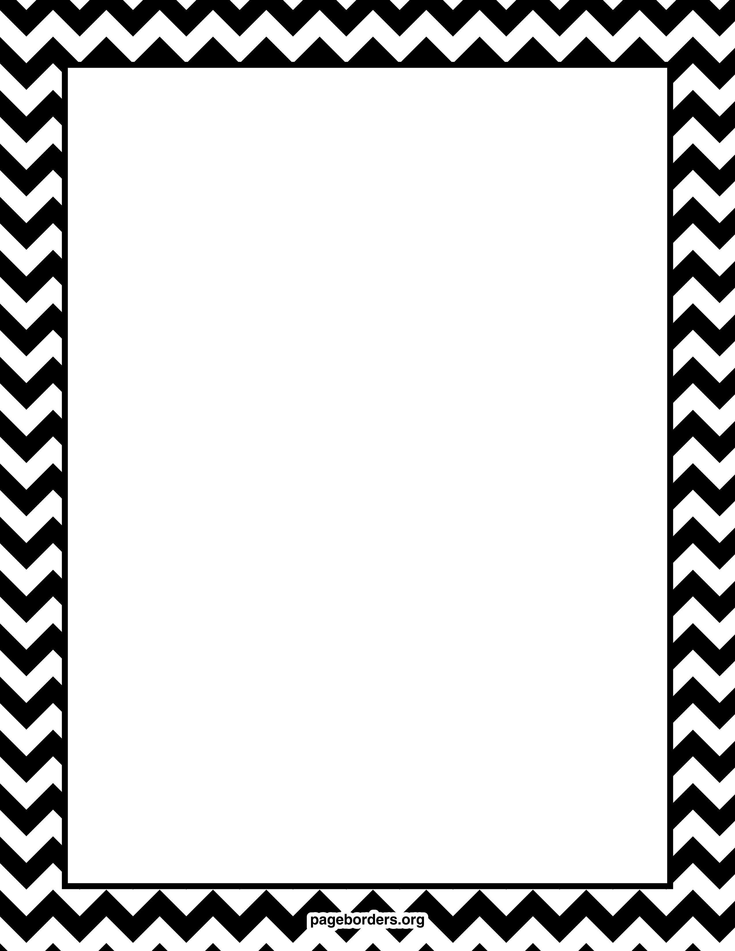 2550x3300 Page Borders Clipart