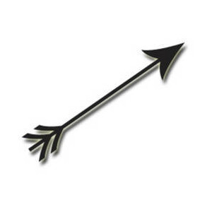 300x300 Arrow Clipart Black And White