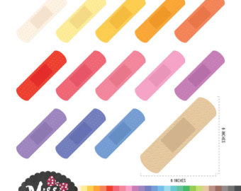 340x270 Bandage Clipart Etsy
