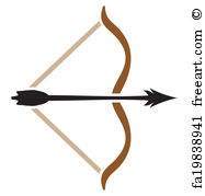 187x179 Free Bow Arrow Art Prints And Wall Art Freeart