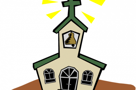 450x300 Church Clipart Cartoon