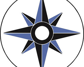 340x270 Compass Clipart Etsy