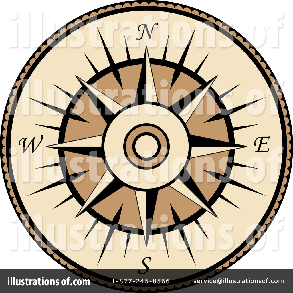 1024x1024 Compass Clipart