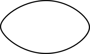 297x180 Football Outline Outline Of A Football Clipart 4