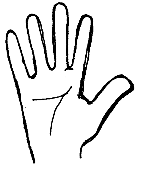 480x567 Clipart Of A Hand