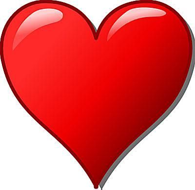 400x390 Picture Of A Heart Clipart
