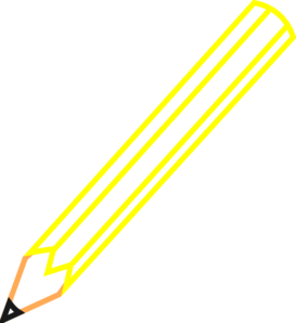 273x298 Pencil Clipart Pencil Outline
