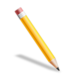 256x256 Picture Of A Pencil