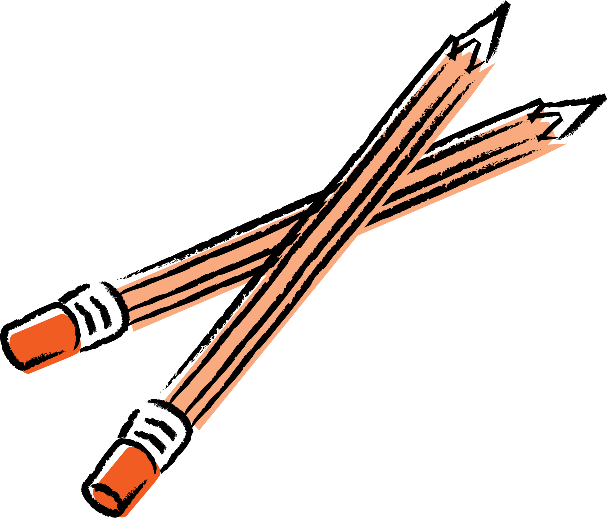 1217x1035 A Picture Of A Pencil