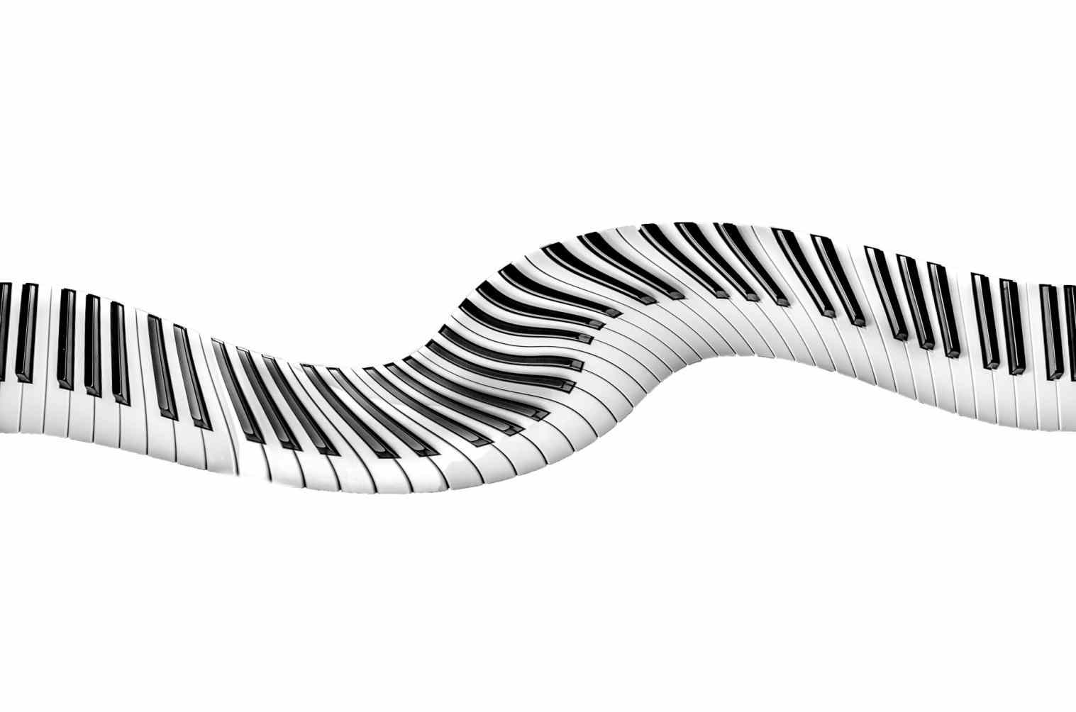 1517x1004 Keys Drawing Art U Clipart Download Keyboard Black And White Panda