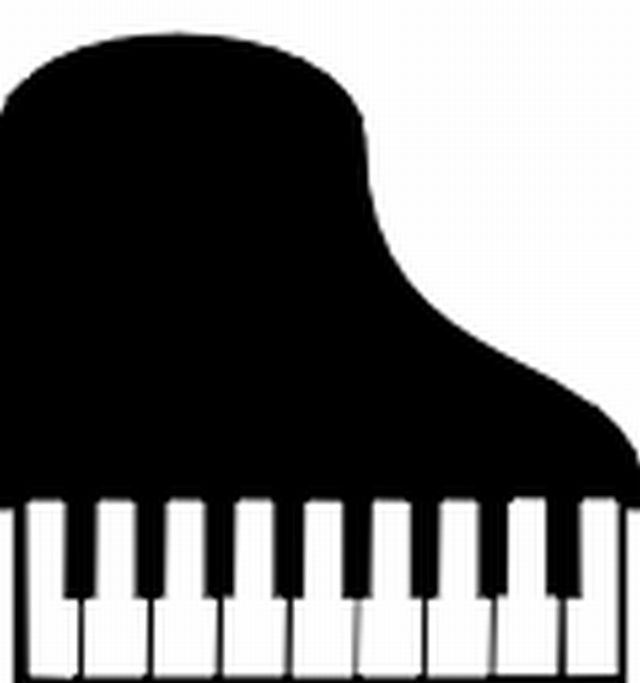 640x683 Top View Organ Piano Keyboard Clipart