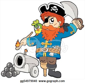 350x343 Pirate Clipart Cannonball