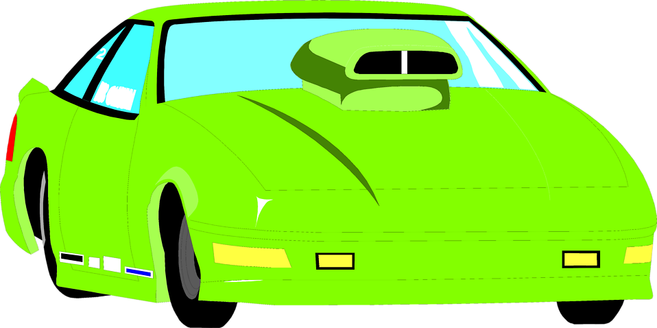 958x478 Race Car Clipart Green