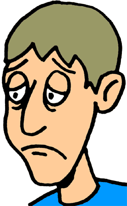 250x404 Sad Person Clip Art Clipart Panda