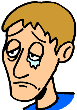 250x356 Sad Person Clipart