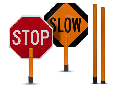 440x335 Hand Held Stop Signs For Sale Ships Same Or Next Day