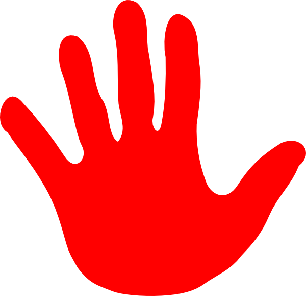 600x579 Hand Stop Sign Clipart 2 2