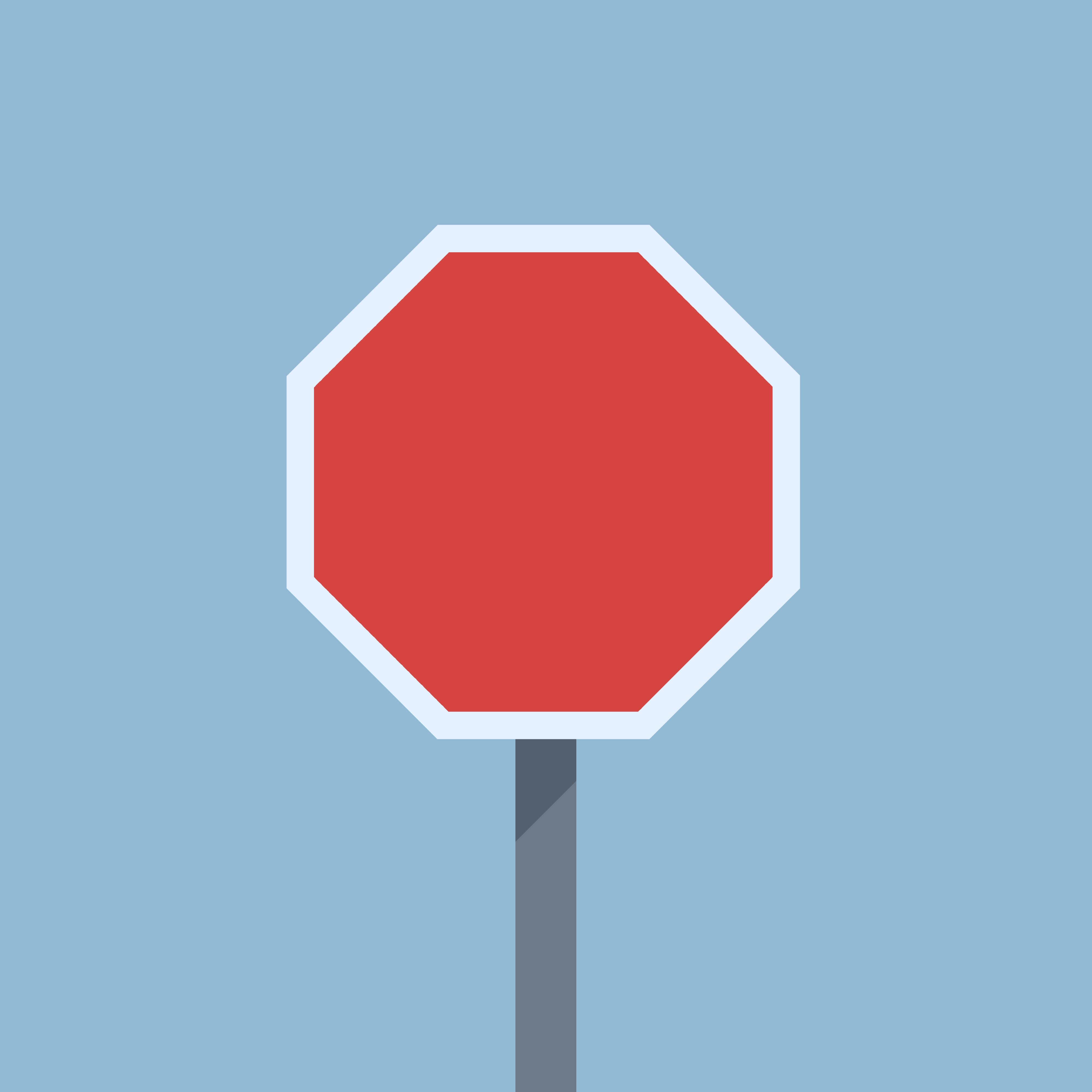 4000x4000 Red Stop Sign