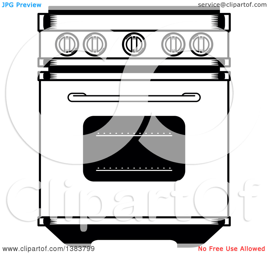 1080x1024 Historic Kitchen Stove Clipart