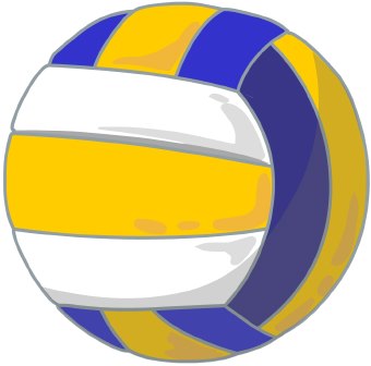 340x336 Volleyball Clipart 1