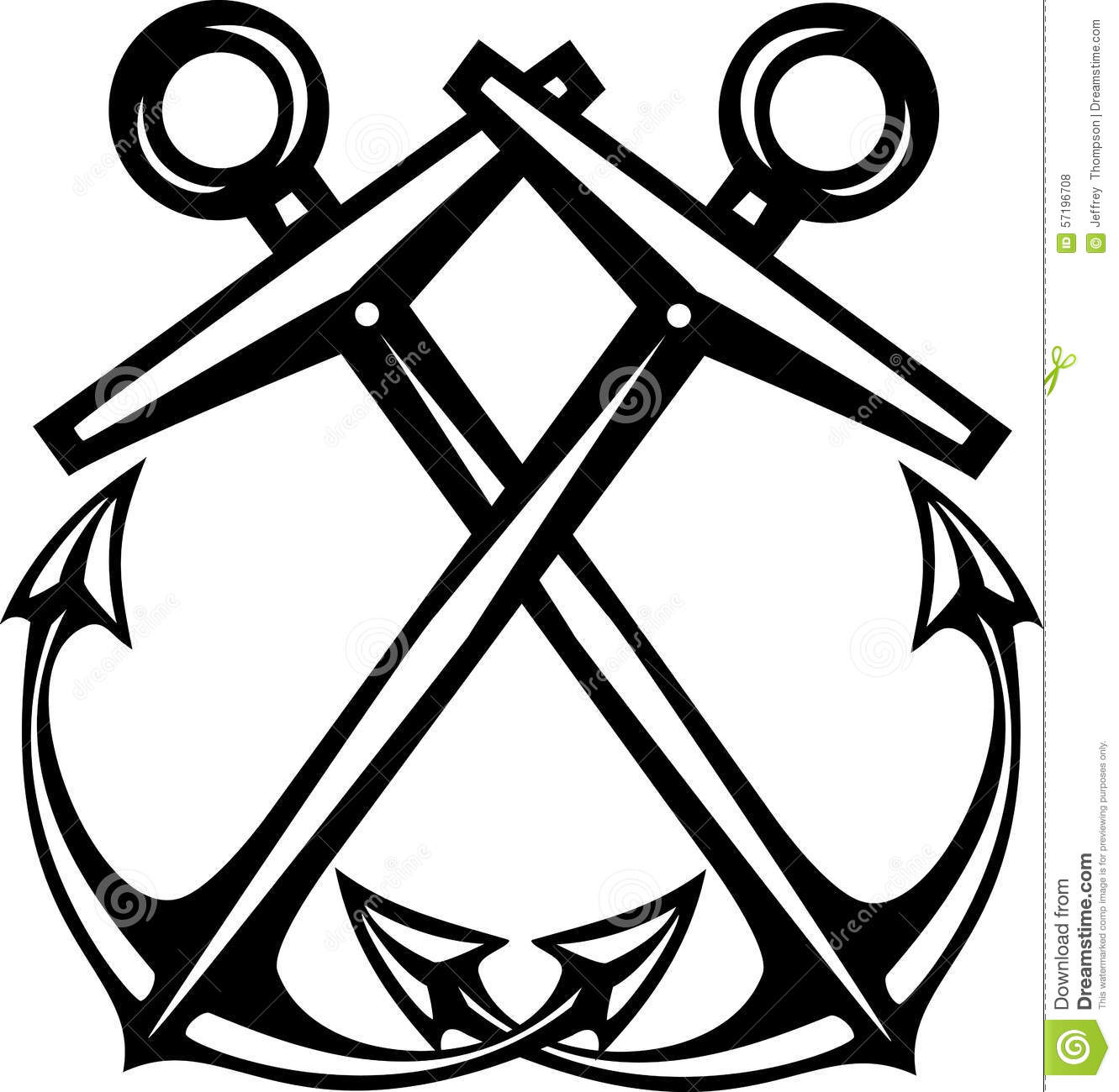 1331x1300 Anchor Clipart Crossed Anchor