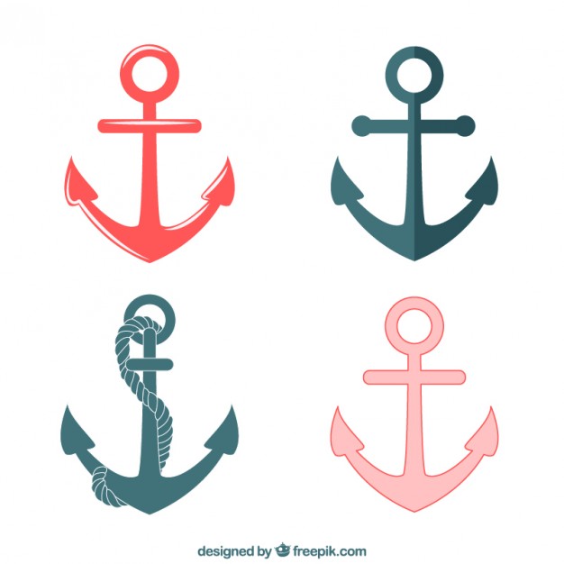 626x626 Anchors Collection Vector Free Download