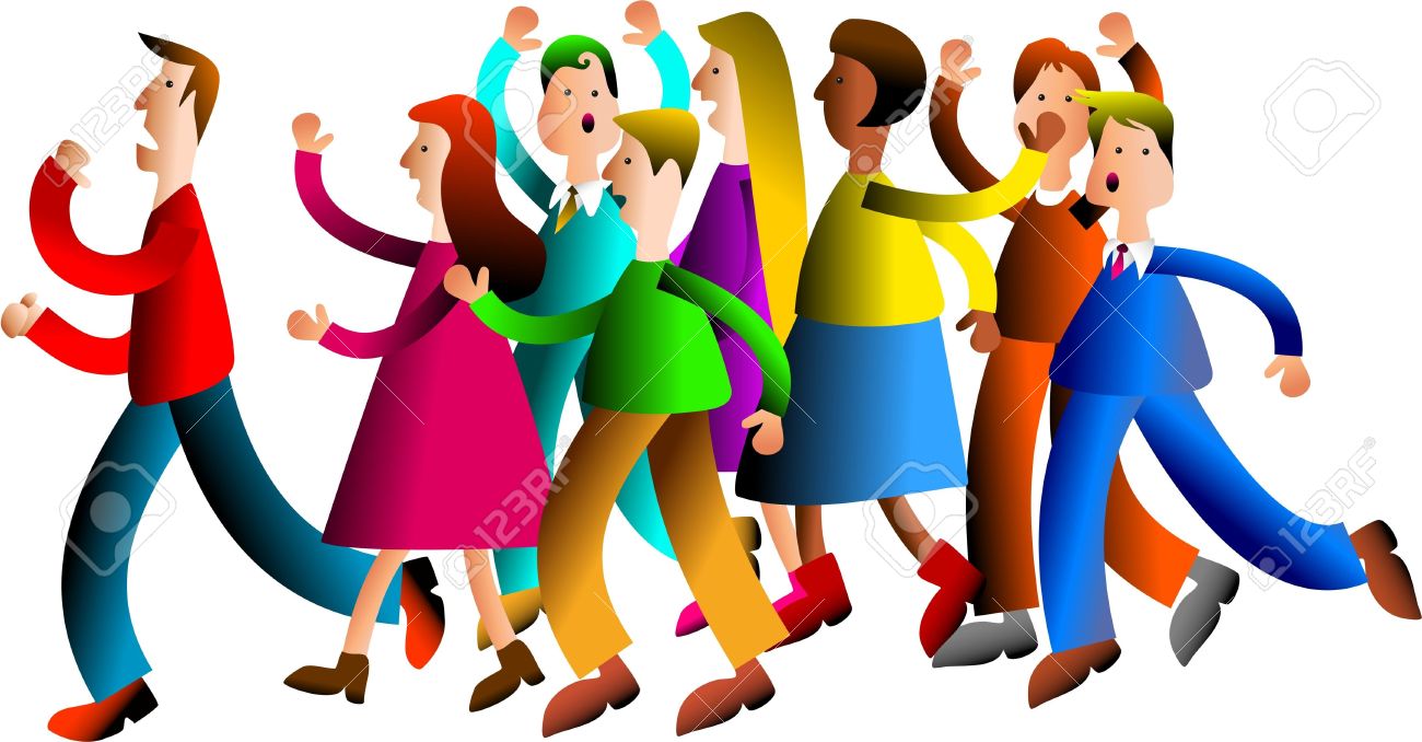 1300x678 Crowd Clipart Angry