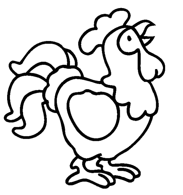 612x652 Animal Coloring Sheets Farm Animal Coloring Pages,simple