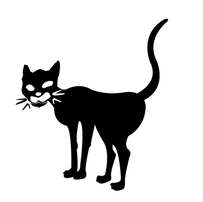 409x407 Black Cat